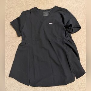 FIGS Black Maternity Top Size M